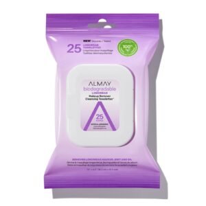 REVLON ALMAY Wipes Makeup Removers Longwear 25 pcs