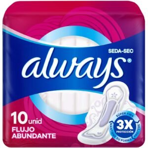 Always Seda-Sec Day Sanitary Pads, 10 Units