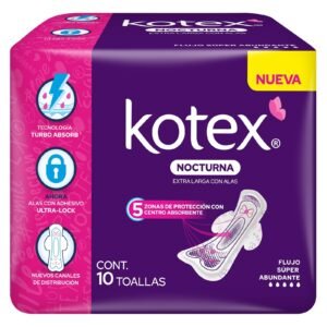 Sanitary Pads Kotex Free-Soft Night with Alas 10 pcs