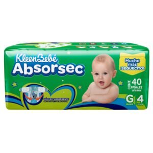 Diaper Kleenbebé Absorsec Size Large Unisex 40 pcs