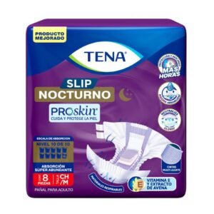 Diapers for Adult TENA Slip Overnight Size M 8 Pieces