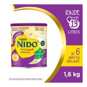 NIDO Forticrece Powdered Milk Lactose-Free Can 1.6 kg