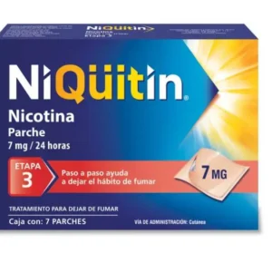 Niquitin Step 3 Nicotine Patch 7mg – 24-Hour Support | Stop Smoking Aid