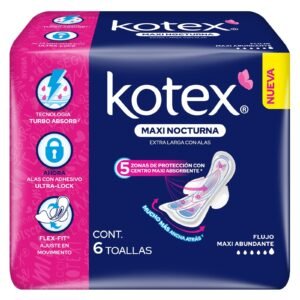 Sanitary Pads Kotex Maxi Night with Alas 6 pcs