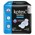 Sanitary Pads Unika By Kotex Ultradelgada with Alas 10 Pieces