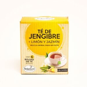 Solanum Tea Ginger + Lemon + Jazmin 6 Bags