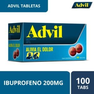 Advil Ibuprofen 200mg - 100 Tablets