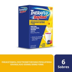Theraflu Daytime Tea - Cold & Flu Relief - 6 Sachets